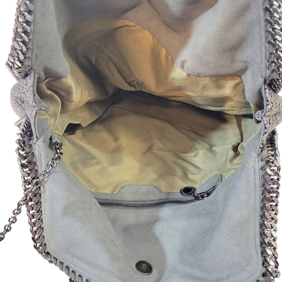 Rare Stella McCartney Silver Falabella Large Tote Bag EUC - Picture 8 of 14
